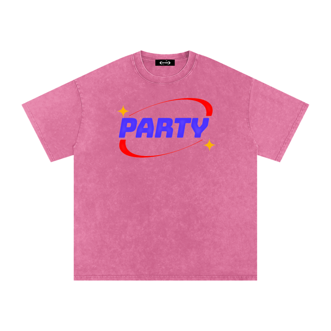 Oversize Tee PINK / S PARTY Oversized Premium Tee ~ GAYSBIE PREMIUM MATERIALS