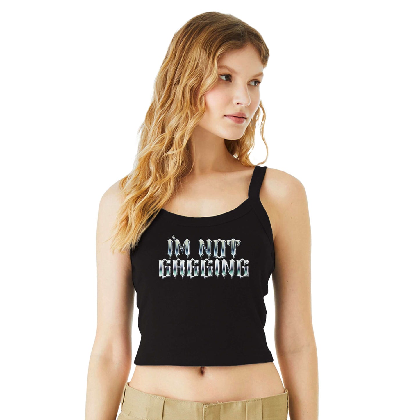 GAGGING Baby Ribbed Tank ~ GAYSBIE