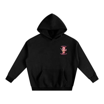 Premium Hood MIDNIGHT / S PRETTY AND PETTY Bear Heavy Fleece Hoodie ~ GAYSBIE PREMIUM MATERIALS