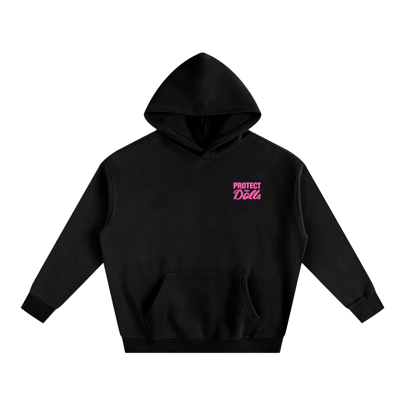 Premium Hood Black / S Protect The Dolls Heavy Fleece Hoodie ~ GAYSBIE PREMIUM MATERIALS