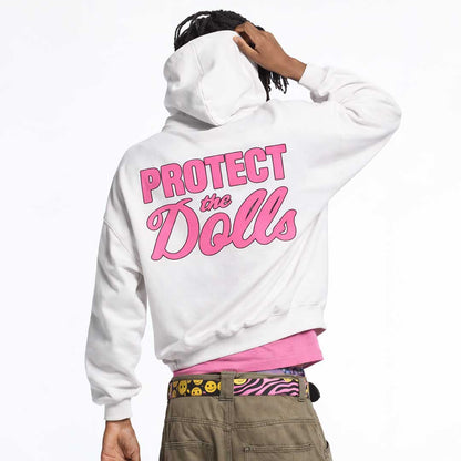 Premium Hood Protect The Dolls Heavy Fleece Hoodie ~ GAYSBIE PREMIUM MATERIALS