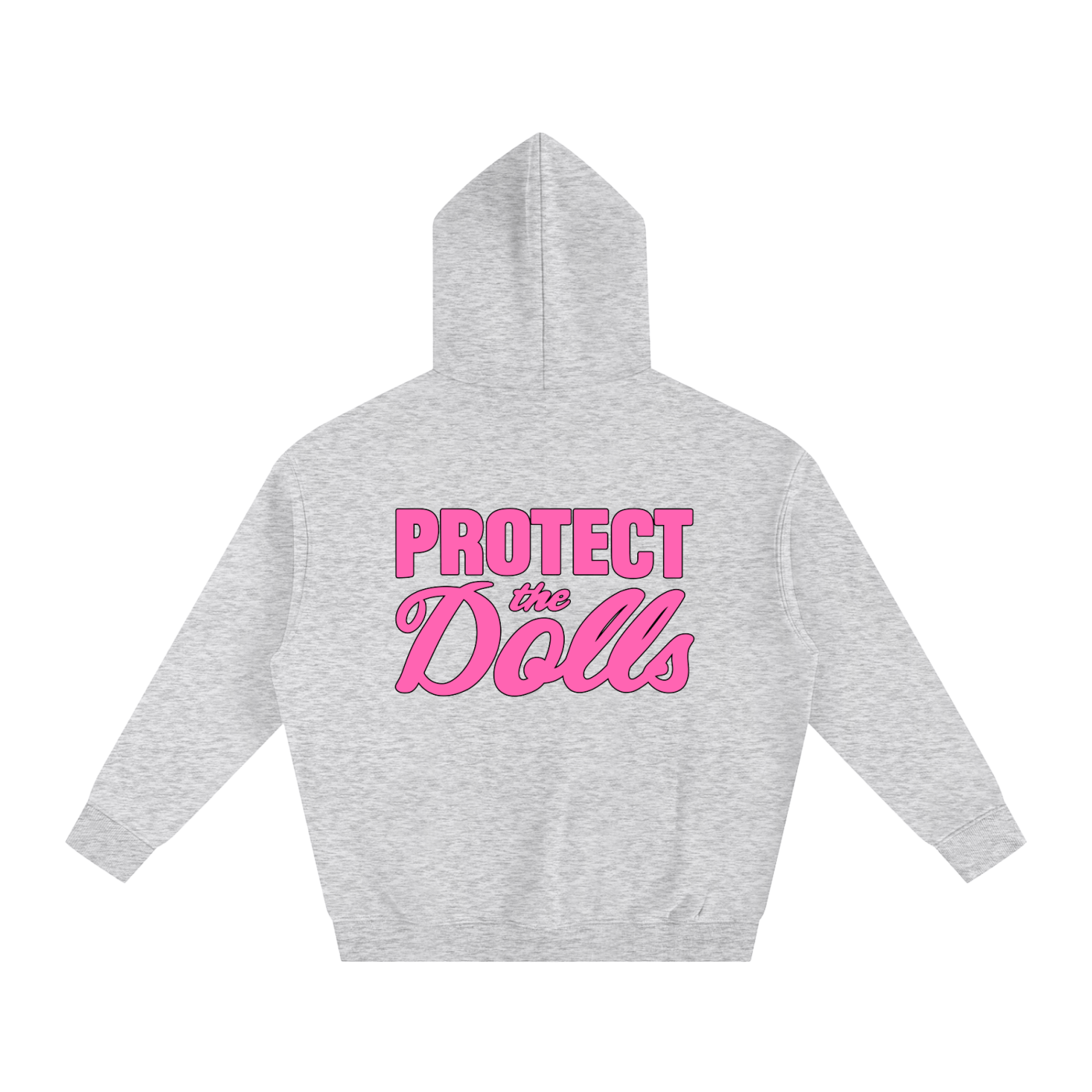 Premium Hood Protect The Dolls Heavy Fleece Hoodie ~ GAYSBIE PREMIUM MATERIALS