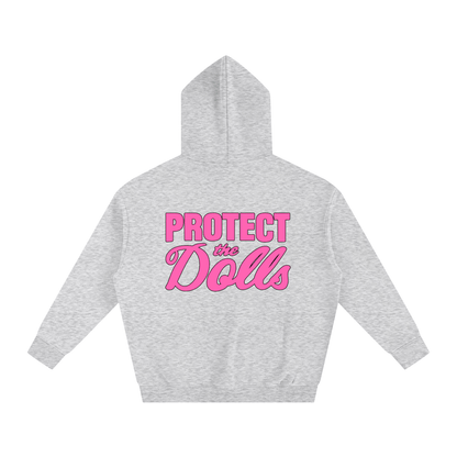 Premium Hood Protect The Dolls Heavy Fleece Hoodie ~ GAYSBIE PREMIUM MATERIALS