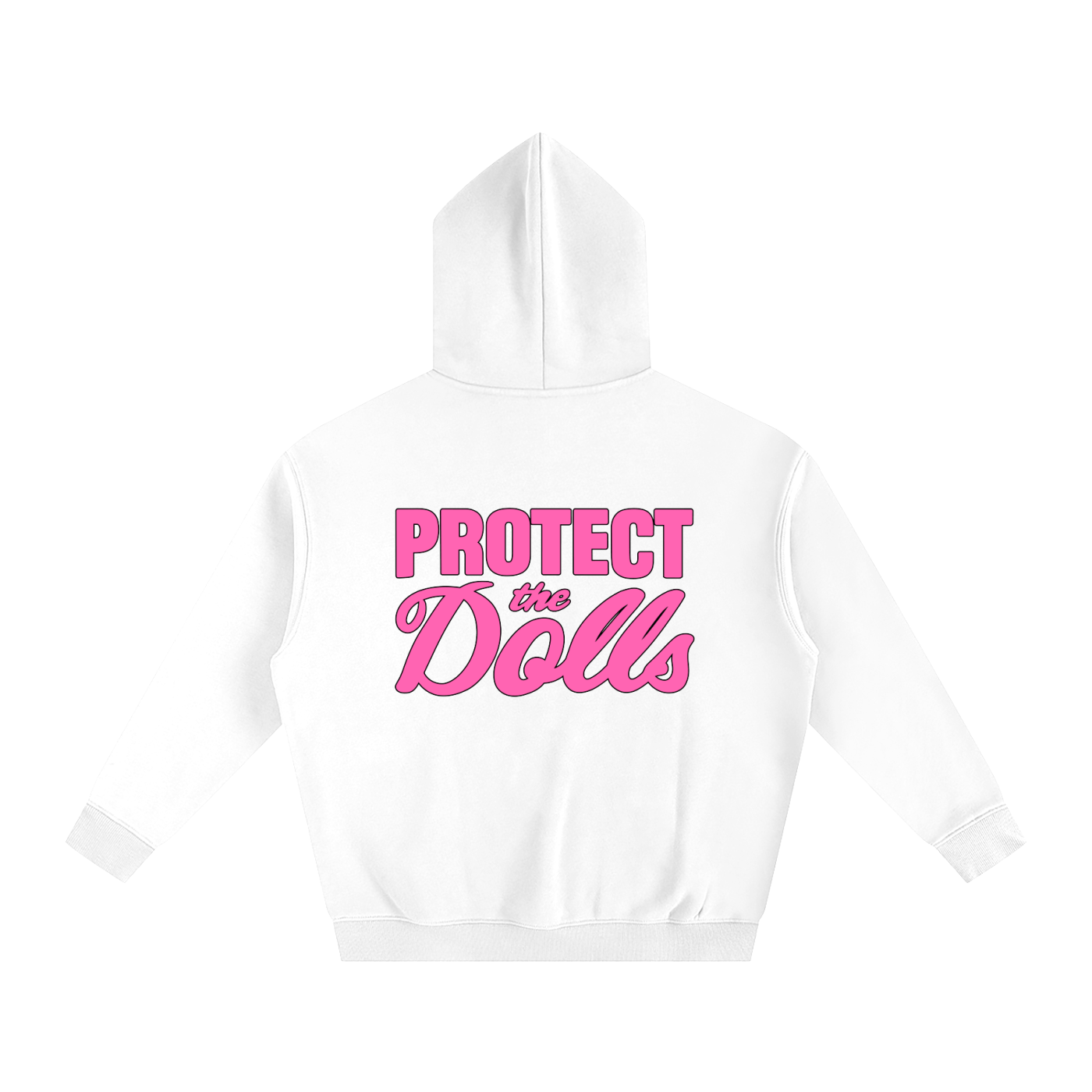 Premium Hood Protect The Dolls Heavy Fleece Hoodie ~ GAYSBIE PREMIUM MATERIALS