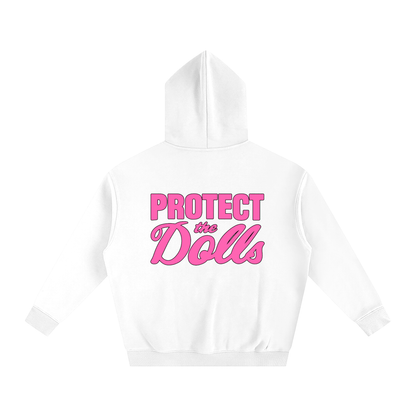 Premium Hood Protect The Dolls Heavy Fleece Hoodie ~ GAYSBIE PREMIUM MATERIALS