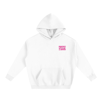 Premium Hood White / S Protect The Dolls Heavy Fleece Hoodie ~ GAYSBIE PREMIUM MATERIALS