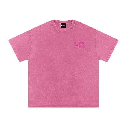 Oversize Tee BUBBLEGUM / S Protect The Dolls Premium Oversized Tee ~ GAYSBIE PREMIUM MATERIALS