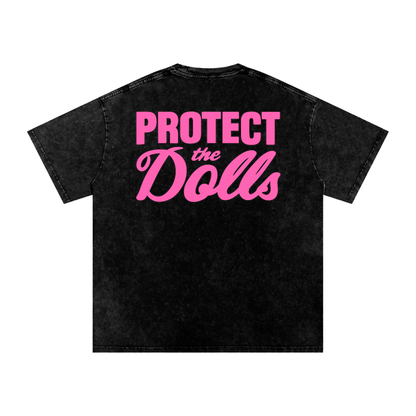 Oversize Tee Protect The Dolls Premium Oversized Tee ~ GAYSBIE PREMIUM MATERIALS