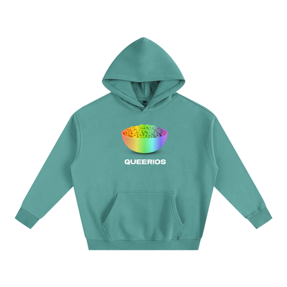 Premium Hood MINT / S QUEERIOS Heavy Fleece Hoodie ~ GAYSBIE PREMIUM MATERIALS
