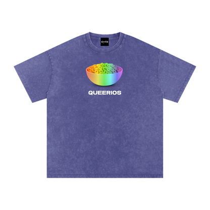 Oversize Tee GRAPE / S QUEERIOS Premium Oversized Tee ~ GAYSBIE PREMIUM MATERIALS