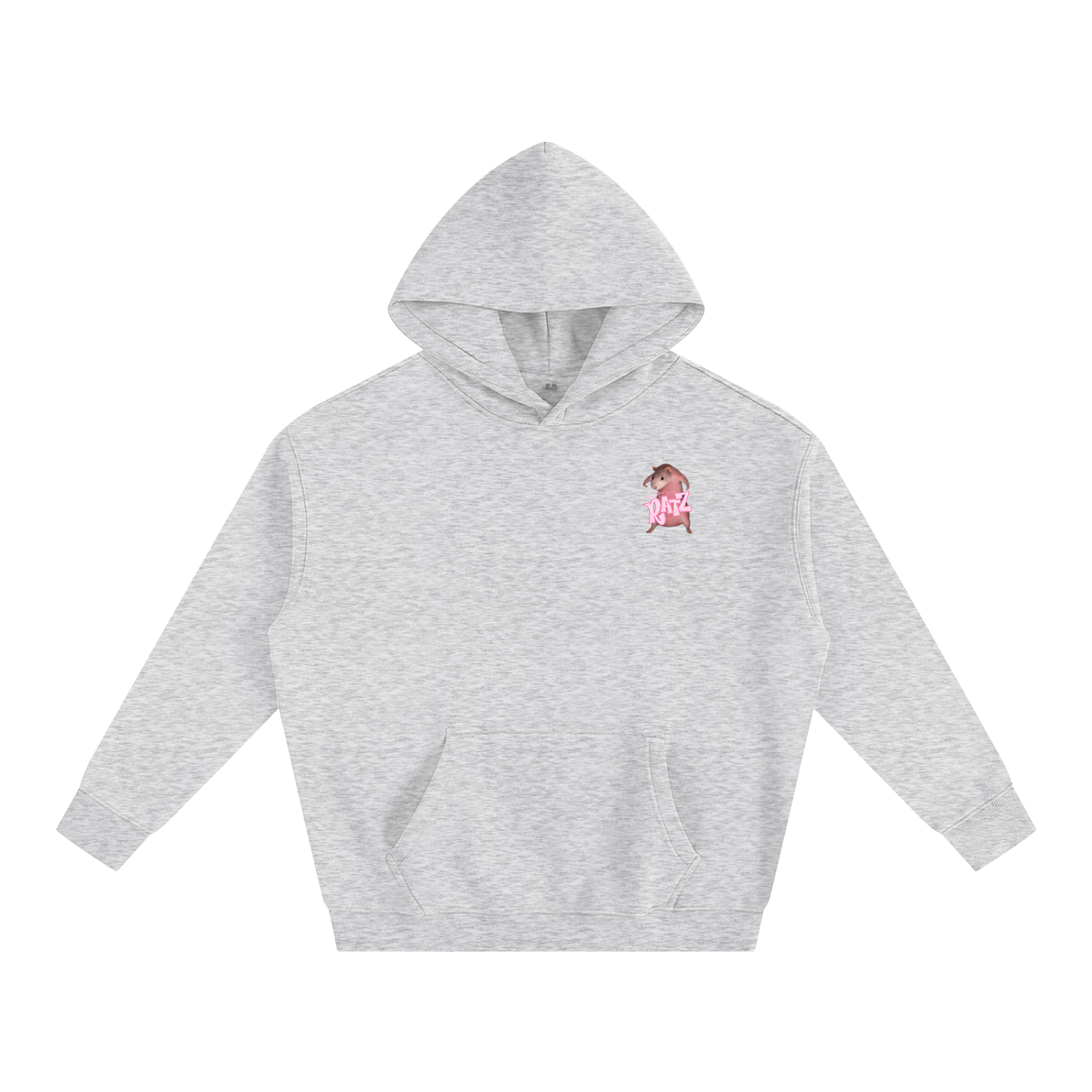 Premium Hood STONE / S RATZ Heavy Fleece Hoodie ~ GAYSBIE PREMIUM MATERIALS