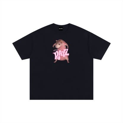 Oversize Tee MIDNIGHT / S RATZ Oversize Signature Tee ~ GAYSBIE PREMIUM MATERIALS