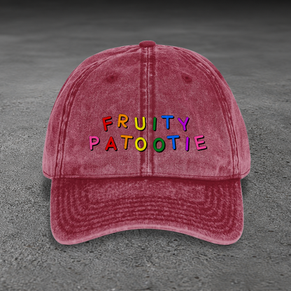 FRUITY PATOOTIE Wash Cap ~ GAYSBIE