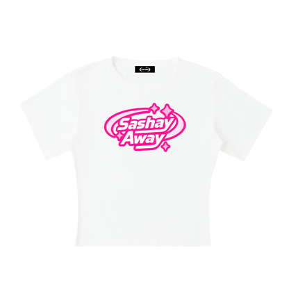 Baby Tee ICE / S Sashay Away Baby Tee ~ GAYSBIE PREMIUM MATERIALS