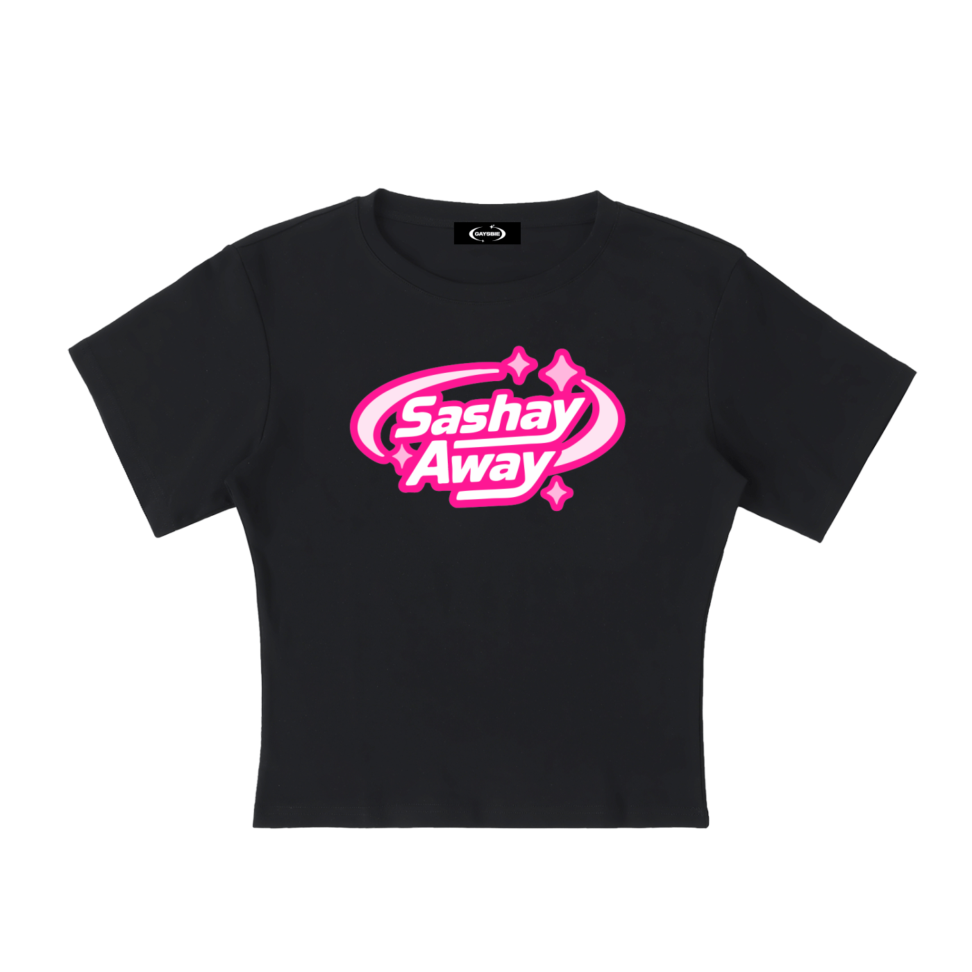 Baby Tee MIDNIGHT / S Sashay Away Baby Tee ~ GAYSBIE PREMIUM MATERIALS