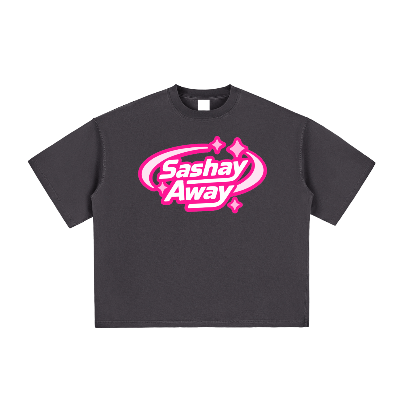 Boxy Tee MIDNIGHT / S Sashay Away Heavy Boxy Tee ~ GAYSBIE PREMIUM MATERIALS