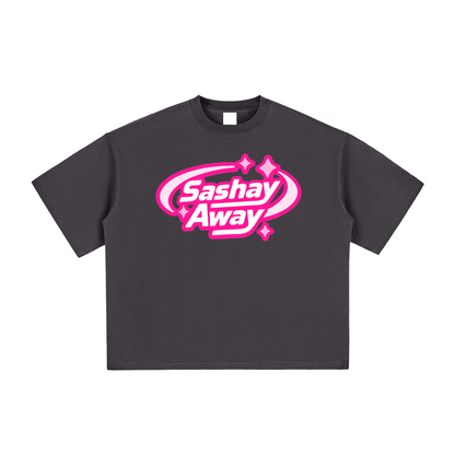 Boxy Tee MIDNIGHT / S Sashay Away Heavy Boxy Tee ~ GAYSBIE PREMIUM MATERIALS