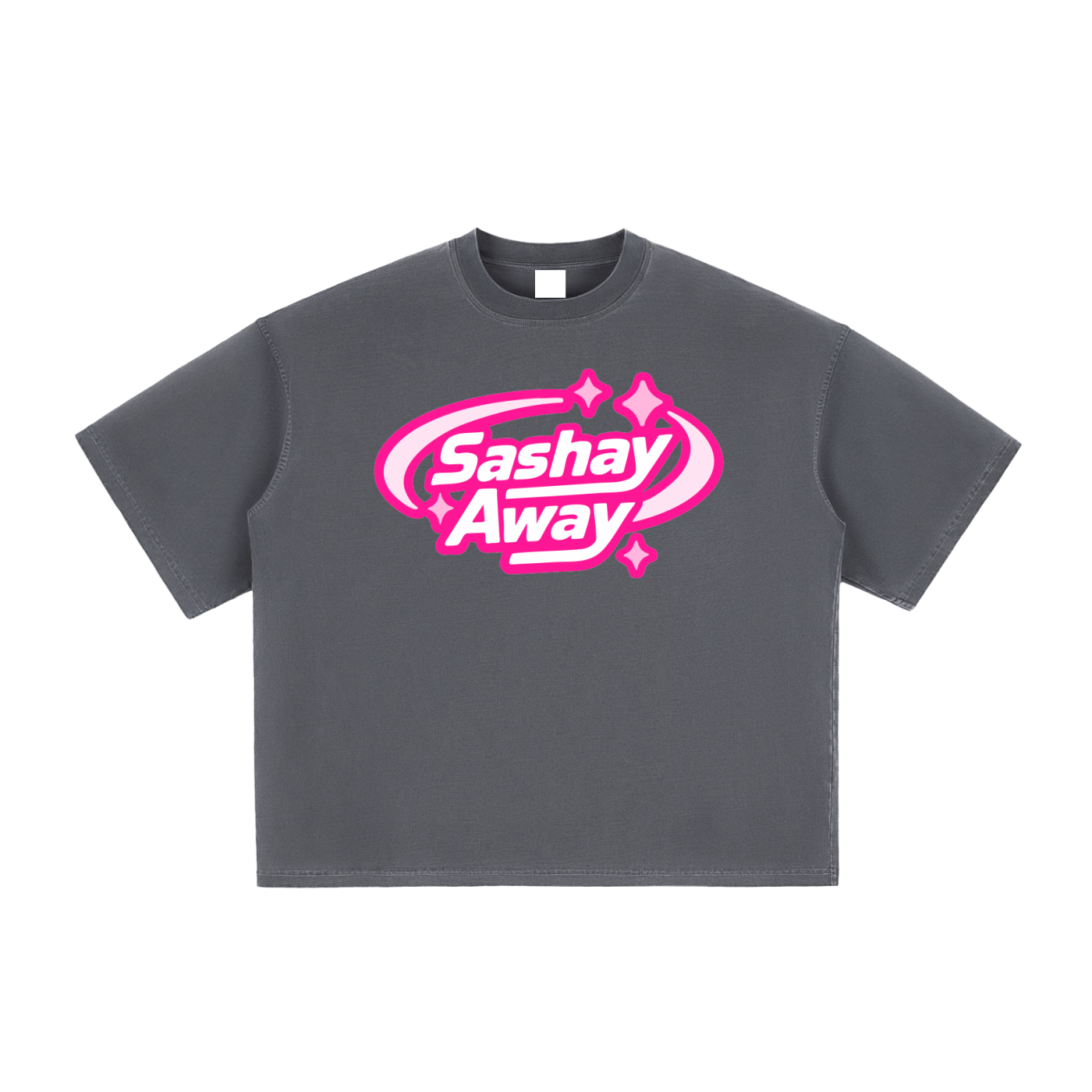Boxy Tee STORM / S Sashay Away Heavy Boxy Tee ~ GAYSBIE PREMIUM MATERIALS