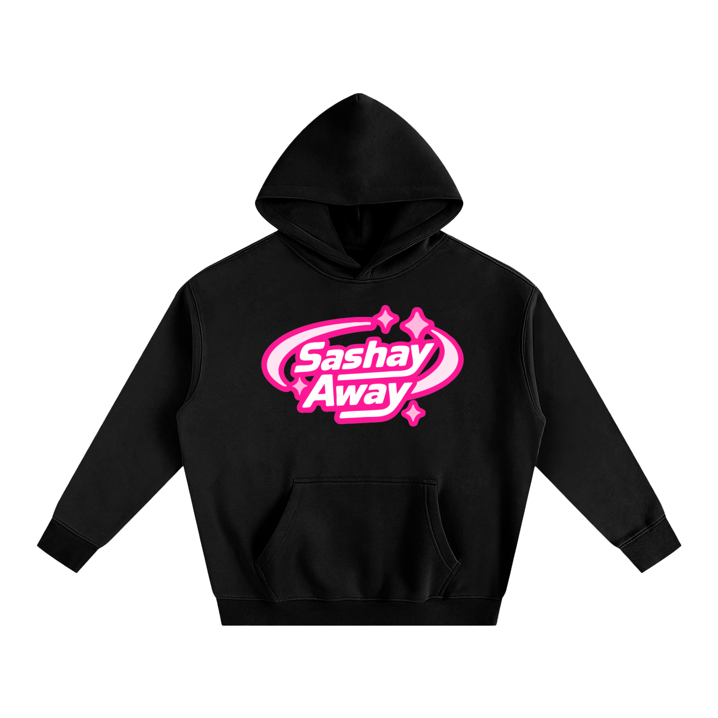Premium Hood MIDNIGHT / S Sashay Away Heavy Fleece Hoodie ~ GAYSBIE PREMIUM MATERIALS