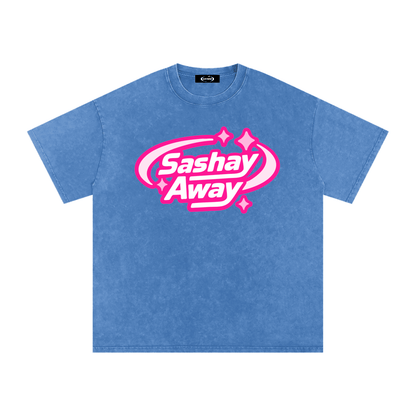 Oversize Tee SKY / S Sashay Away Premium Oversized Tee ~ GAYSBIE PREMIUM MATERIALS
