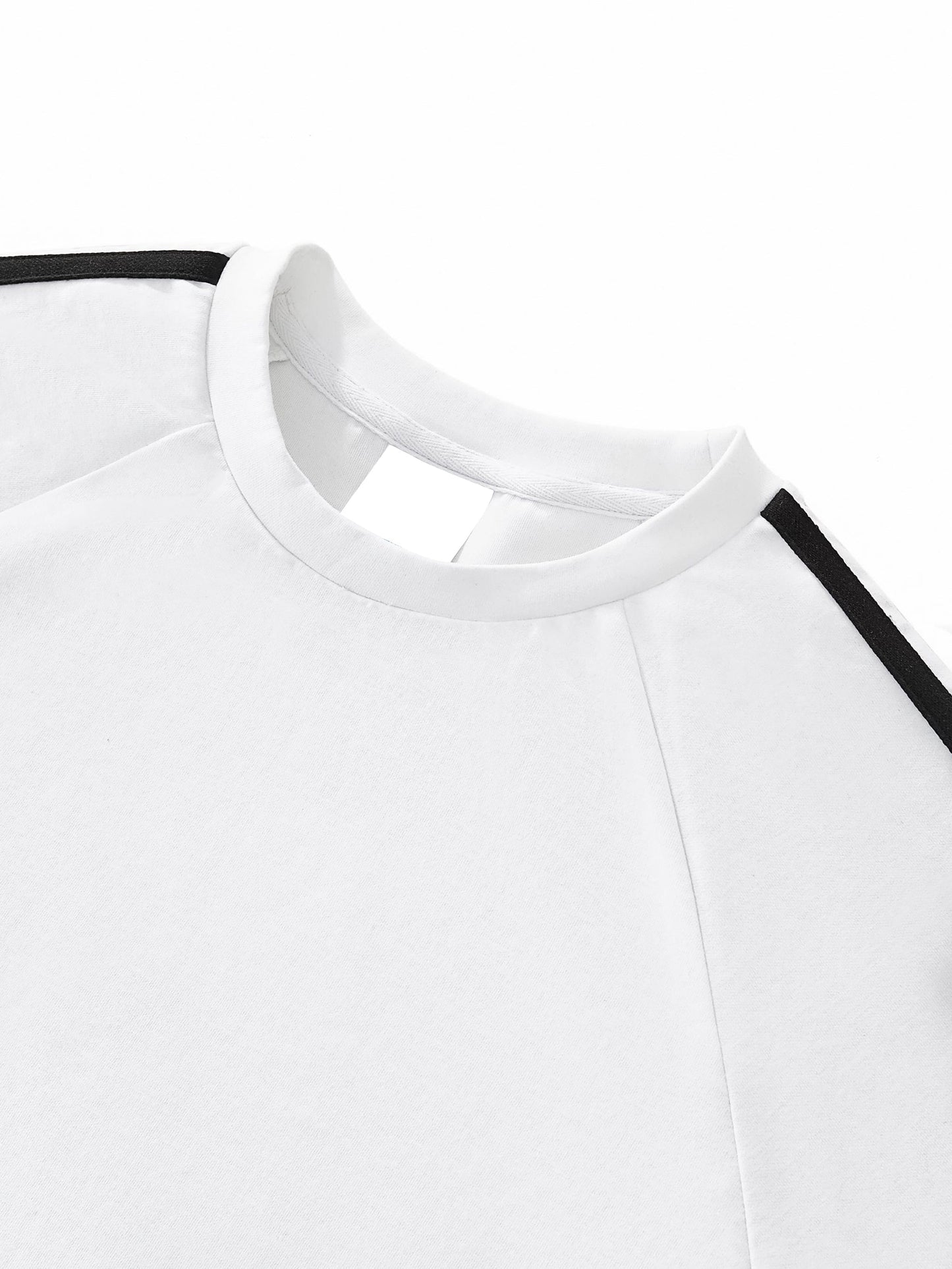 Taped Crop Sashay Away Taped Performance Crop ~ GAYSBIE PREMIUM MATERIALS