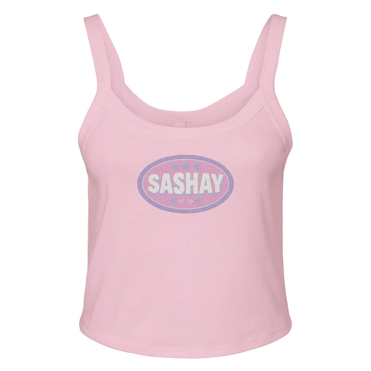 Ribbed Tank BLUSH / XS SASHAY BADGE Baby Ribbed Tank ~ GAYSBIE PREMIUM MATERIALS