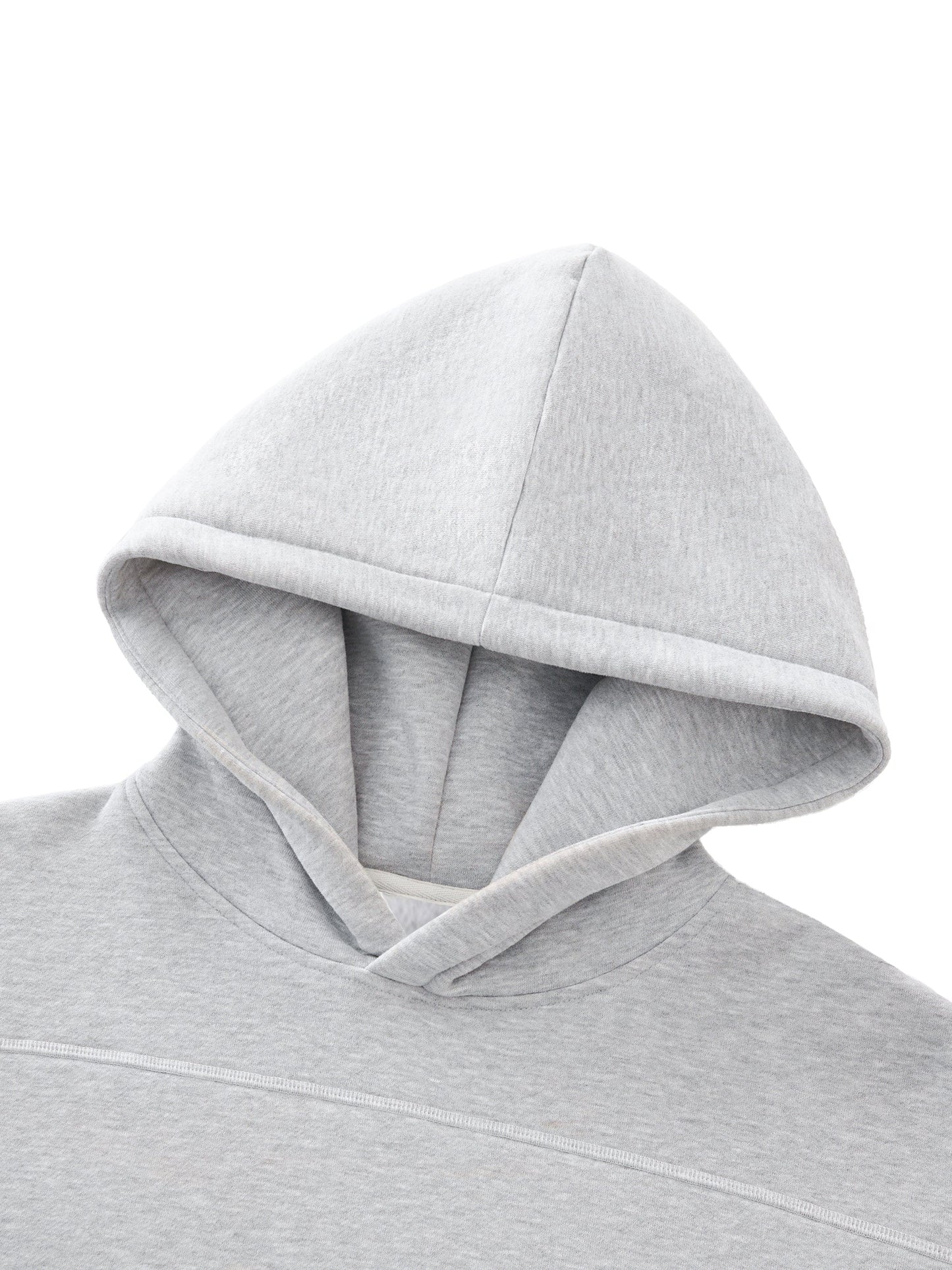 Heavy Boxy Fleece Hood SCISSORS Heavy Fleece Hoodie ~ GAYSBIE PREMIUM MATERIALS