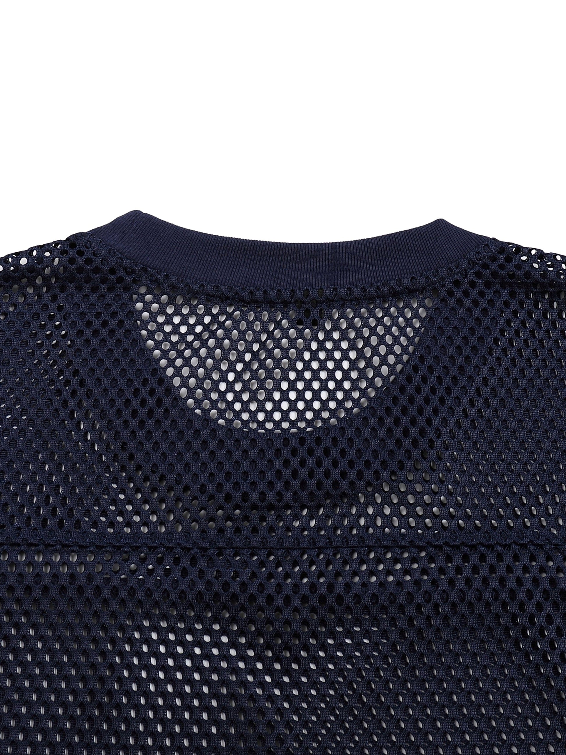 See-through Boxy Net T-shirt ODMPOD
