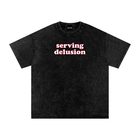 Oversize Tee MIDNIGHT / S serving delusion Premium Oversized Tee ~ GAYSBIE PREMIUM MATERIALS