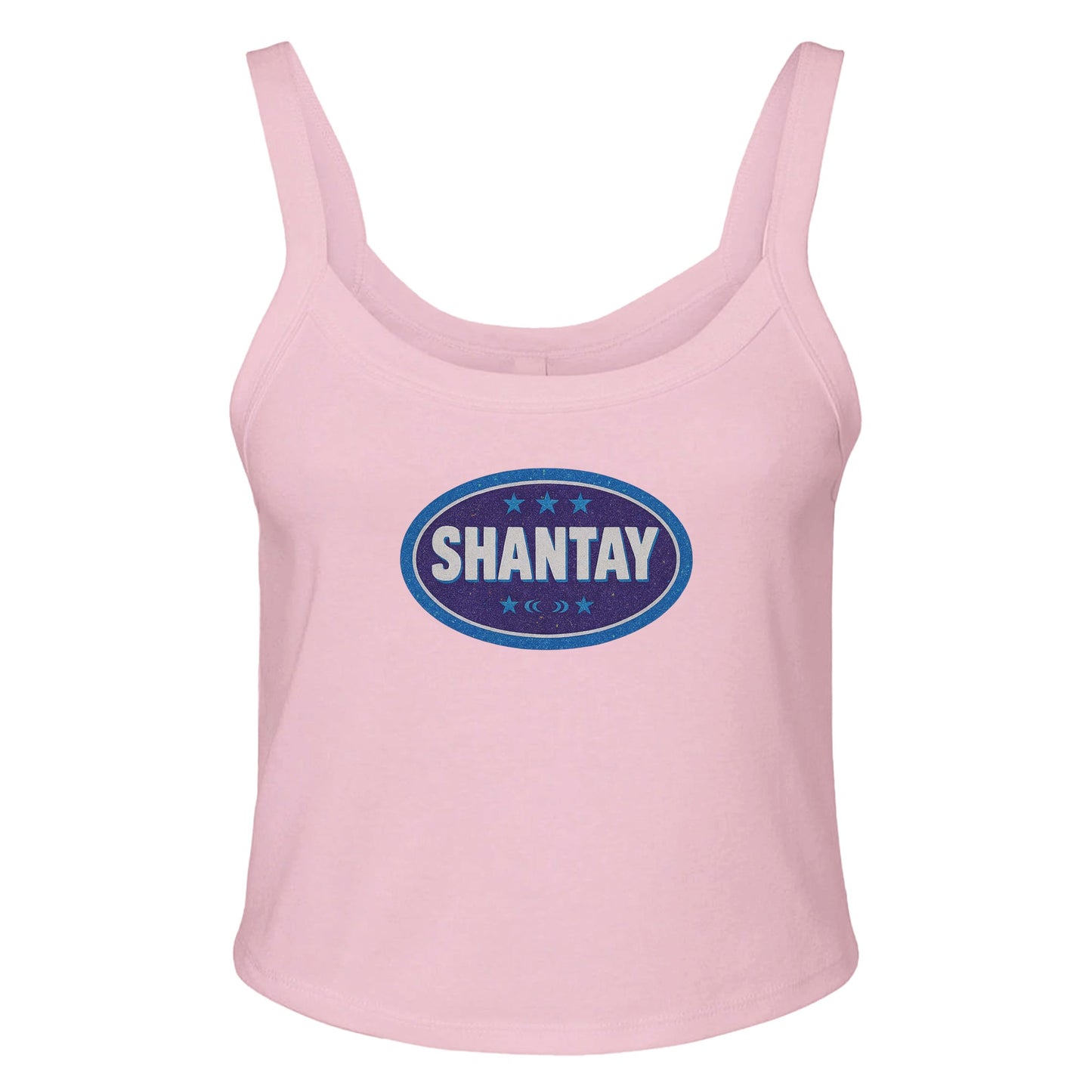 Ribbed Tank BLUSH / XS SHANTAY BADGE Baby Ribbed Tank ~ GAYSBIE PREMIUM MATERIALS