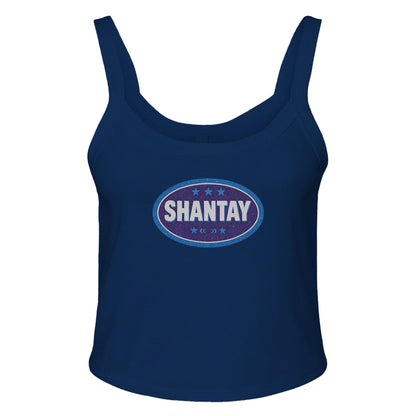 Ribbed Tank ECLIPSE / XS SHANTAY BADGE Baby Ribbed Tank ~ GAYSBIE PREMIUM MATERIALS