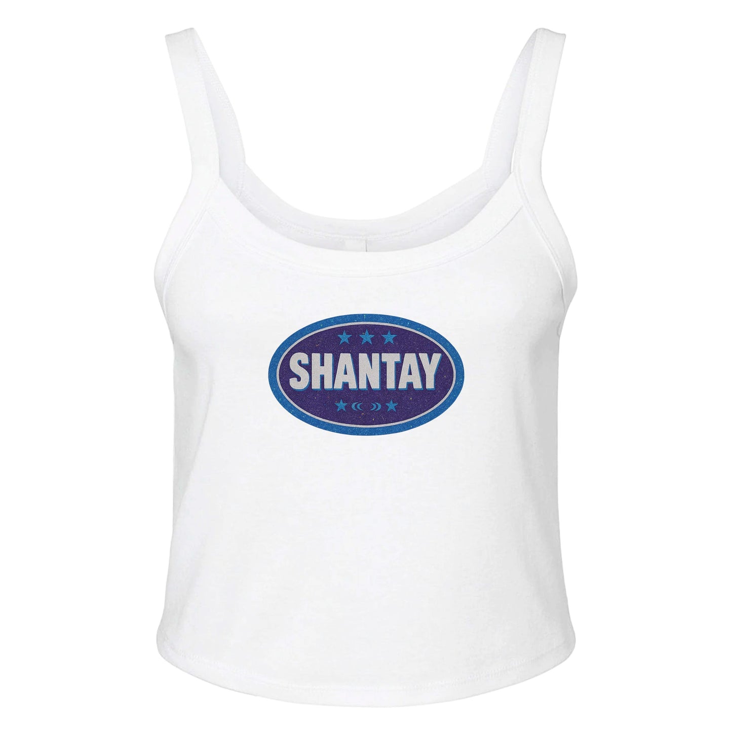 Ribbed Tank ICE / XS SHANTAY BADGE Baby Ribbed Tank ~ GAYSBIE PREMIUM MATERIALS