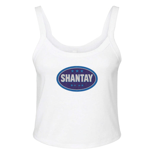 Ribbed Tank ICE / XS SHANTAY BADGE Baby Ribbed Tank ~ GAYSBIE PREMIUM MATERIALS