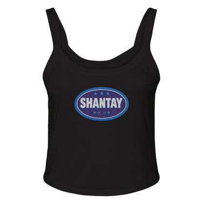 Ribbed Tank MIDNIGHT / XS SHANTAY BADGE Baby Ribbed Tank ~ GAYSBIE PREMIUM MATERIALS