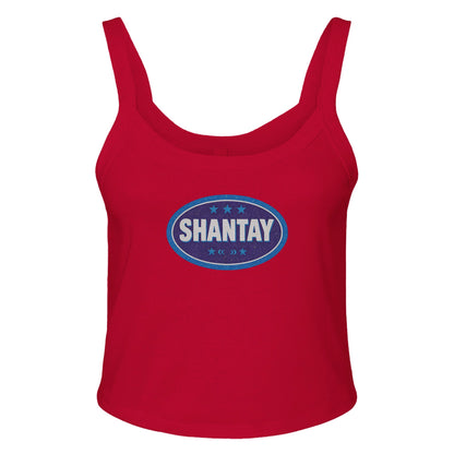 Ribbed Tank SPICY / XS SHANTAY BADGE Baby Ribbed Tank ~ GAYSBIE PREMIUM MATERIALS