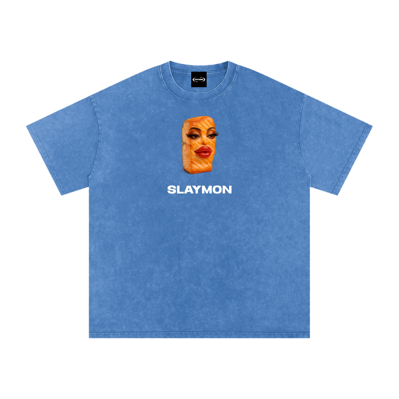 Oversize Tee SKY / S SLAYMON Premium Oversized Tee ~ GAYSBIE PREMIUM MATERIALS