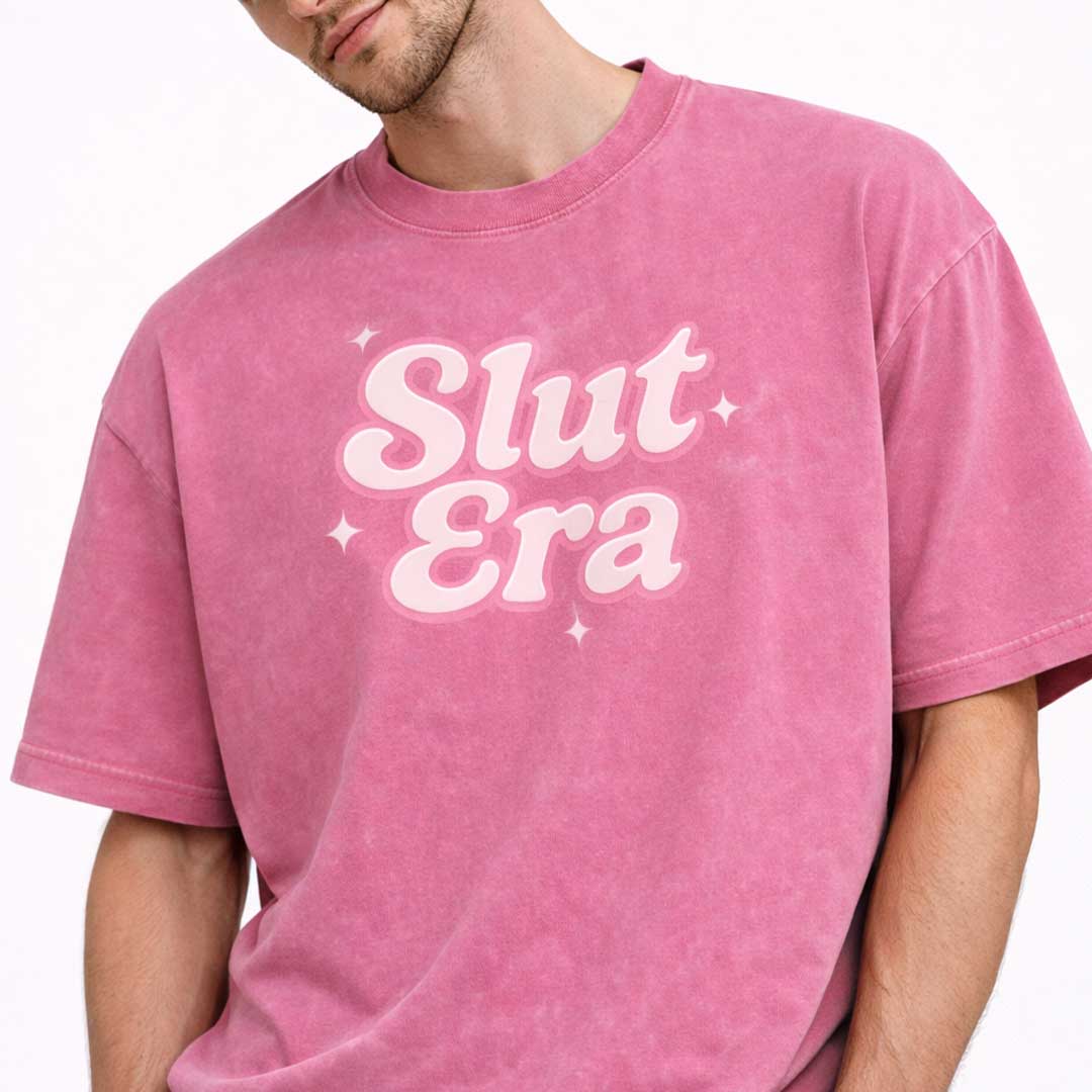 Oversize Tee Slut Era Premium Oversized Tee ~ GAYSBIE PREMIUM MATERIALS