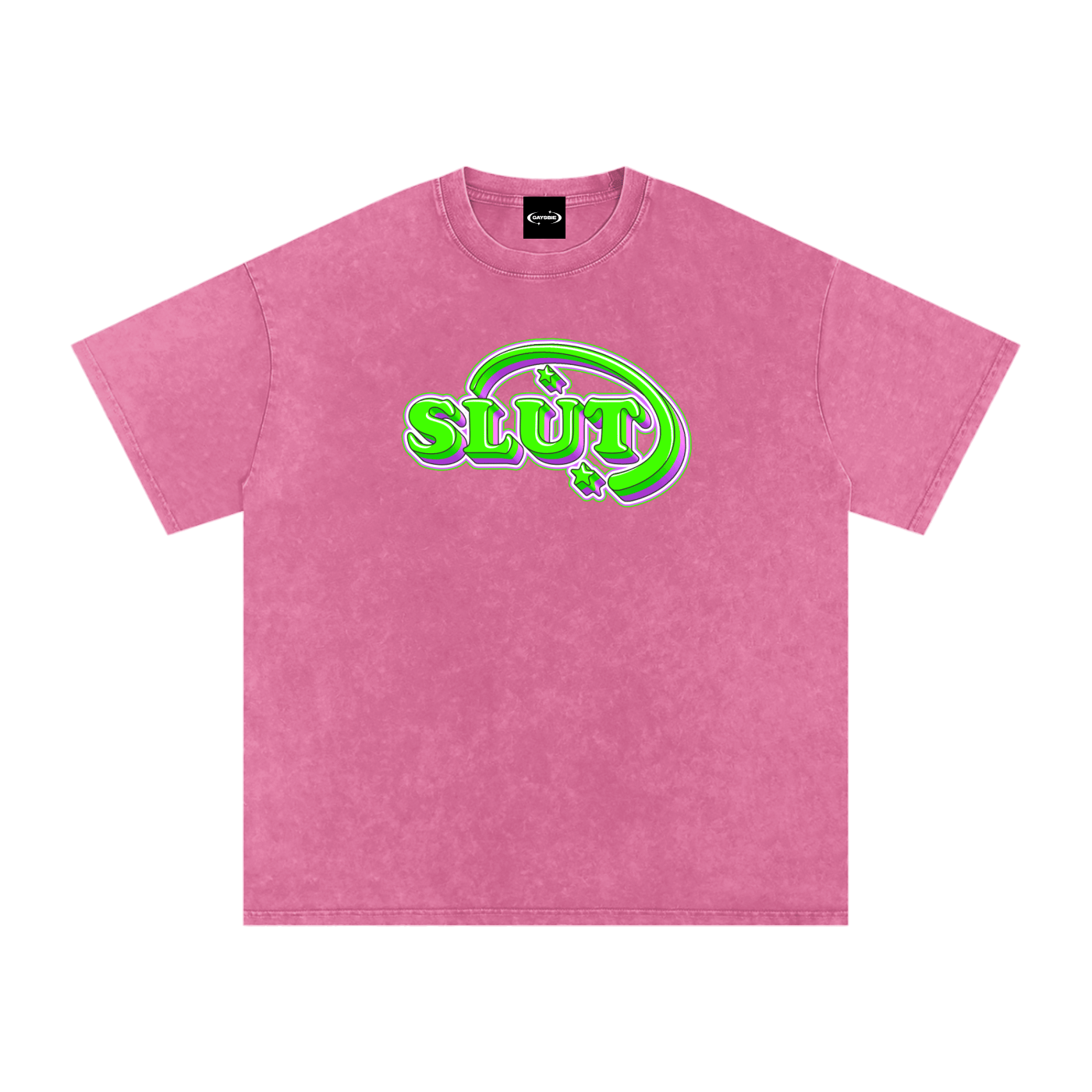 Oversize Tee BUBBLEGUM / S SLUT Premium Oversized Tee ~ GAYSBIE PREMIUM MATERIALS