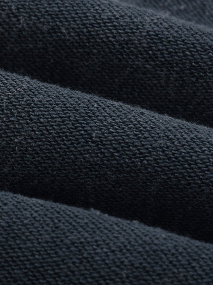 Snow Washed Raw Edge Cropped Sweatshirt ODMPOD