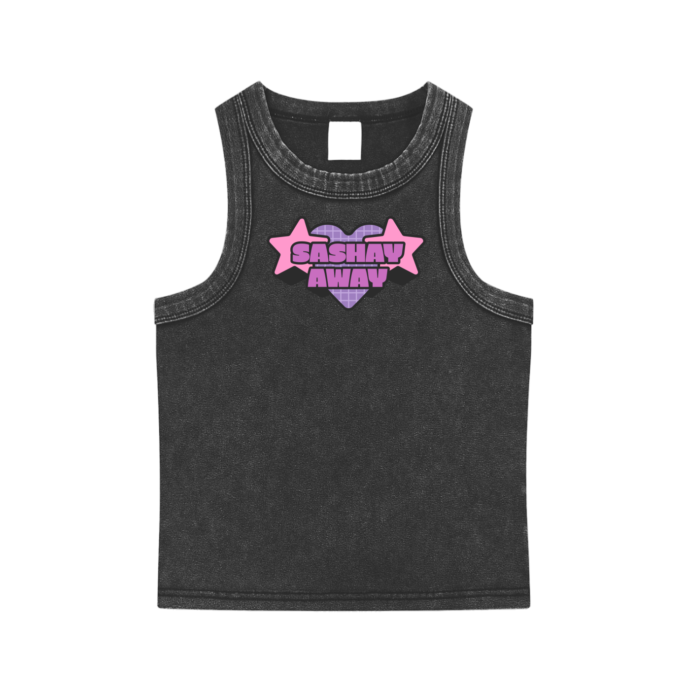 Black / S Snow Washed Tank Top ODMPOD