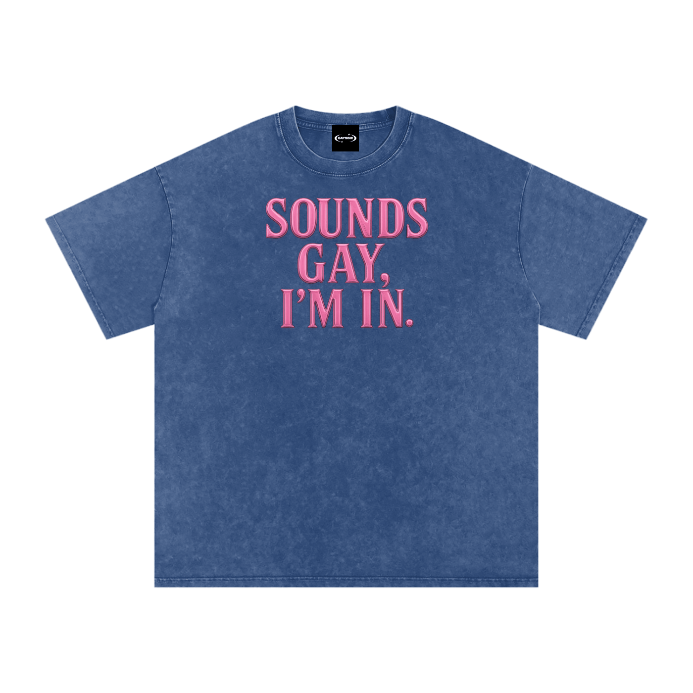 Oversize Tee SOUND'S GAY, I'M IN. Premium Oversized Tee ~ GAYSBIE PREMIUM MATERIALS