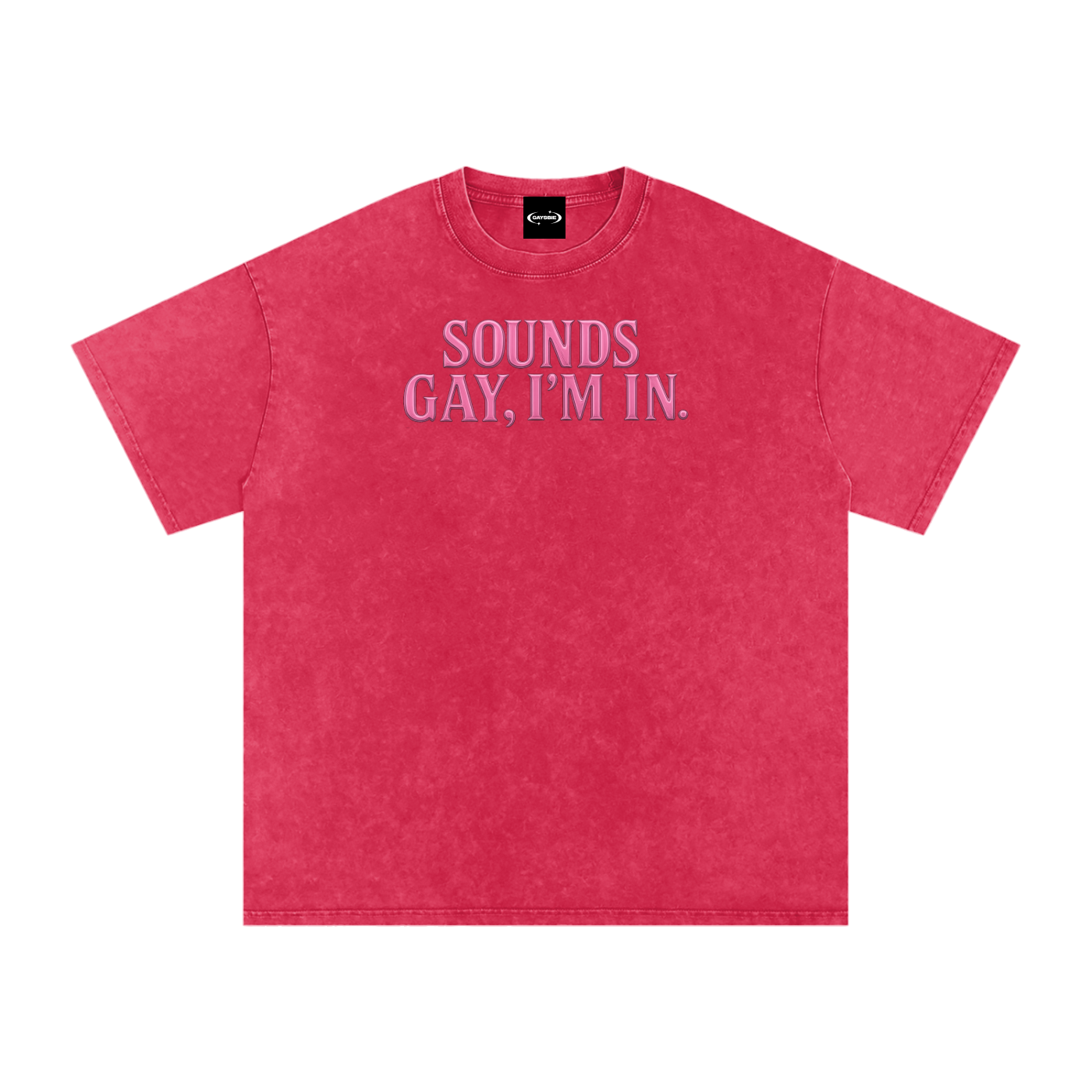 Oversize Tee SPICY / S SOUNDS GAY, I'M IN. Premium Oversized Tee ~ GAYSBIE PREMIUM MATERIALS