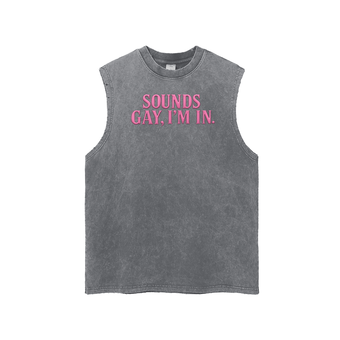 Premium Tank STORM / M SOUNDS GAY, I'M IN Premium Signature Tank ~ GAYSBIE PREMIUM MATERIALS