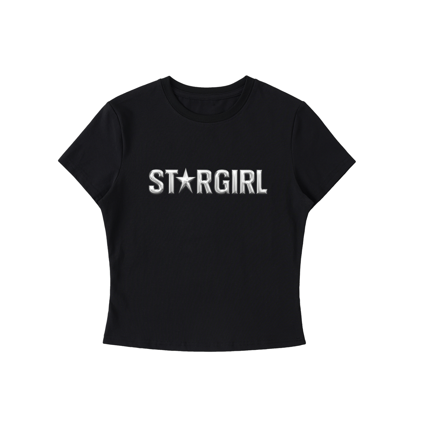 Black / XS STARGIRL Bodycon Tee ~ GAYSBIE ODMPOD