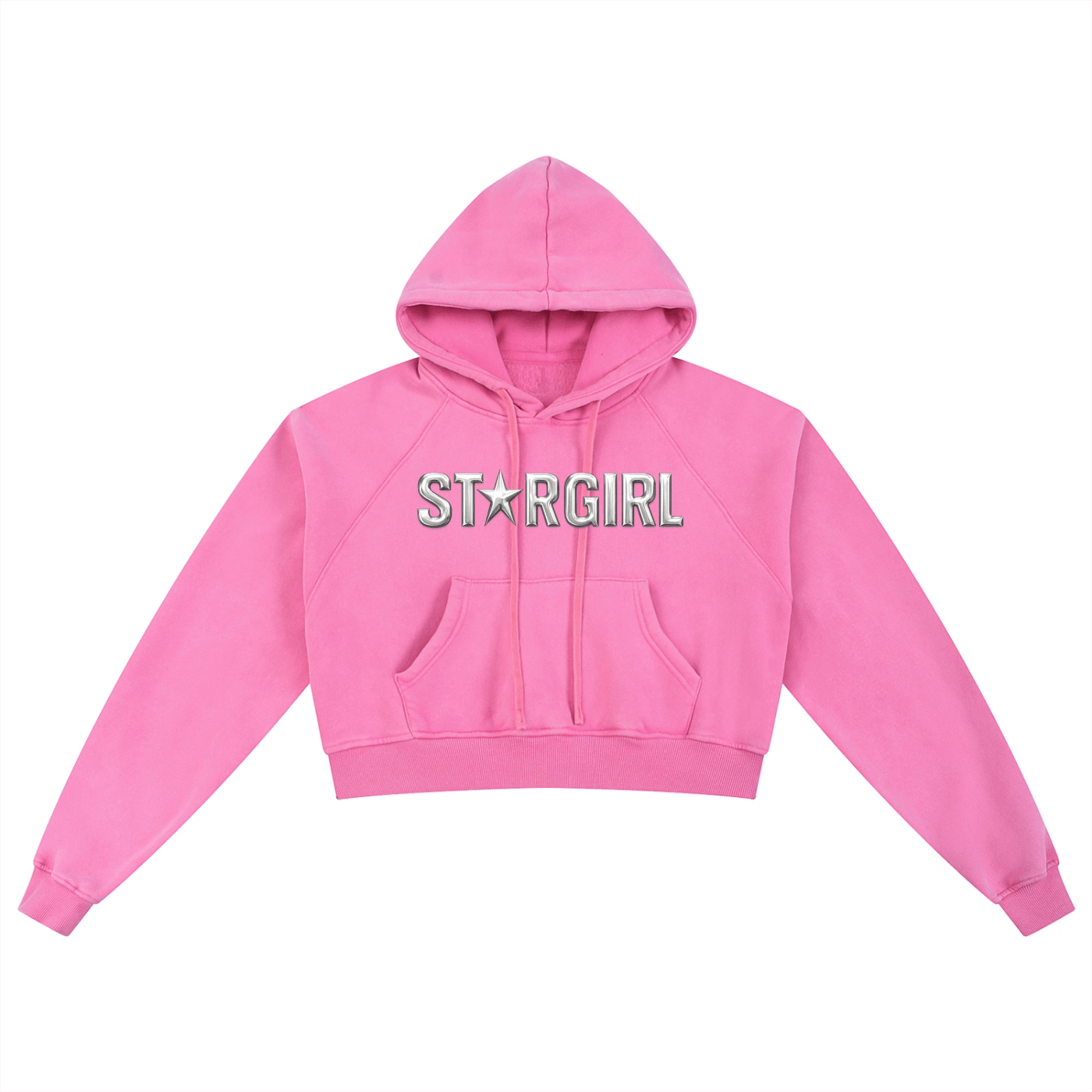Pink / S STARGIRL Premium Cropped Hoodie ~ GAYSBIE ODMPOD