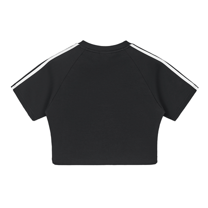 Taped Cooling Performance Crop Top ODMPOD