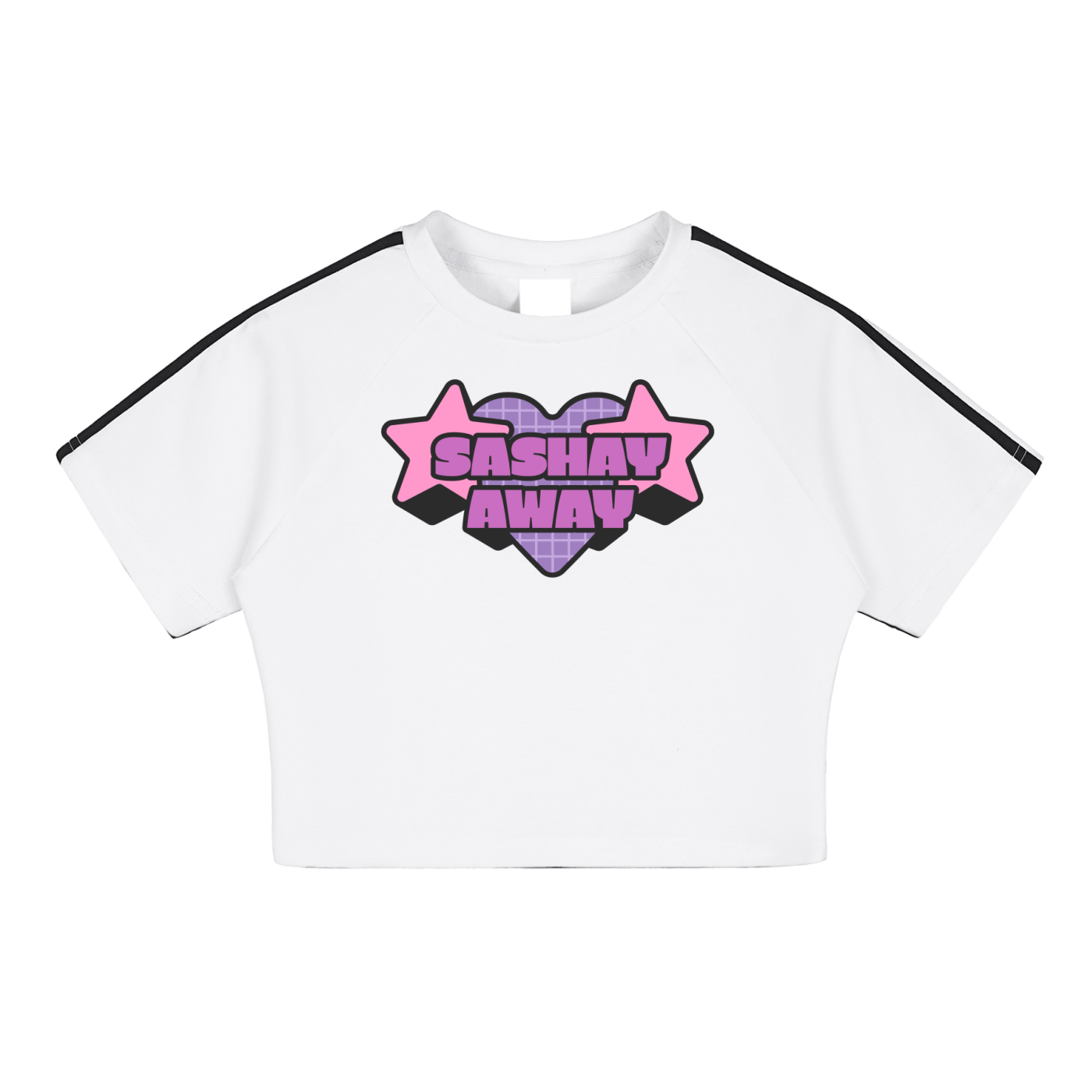 White / S Taped Cooling Performance Crop Top ODMPOD