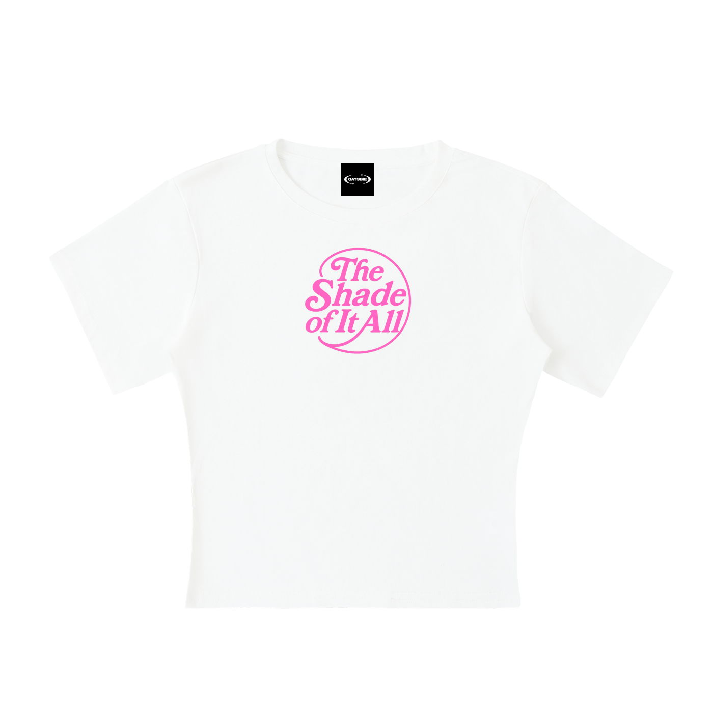 Baby Tee ICE / S The Shade Of It All Baby Tee ~ GAYSBIE PREMIUM MATERIALS