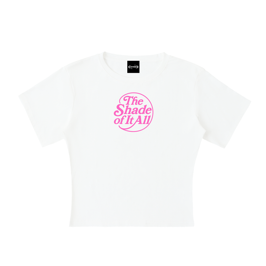 Baby Tee ICE / S The Shade Of It All Baby Tee ~ GAYSBIE PREMIUM MATERIALS