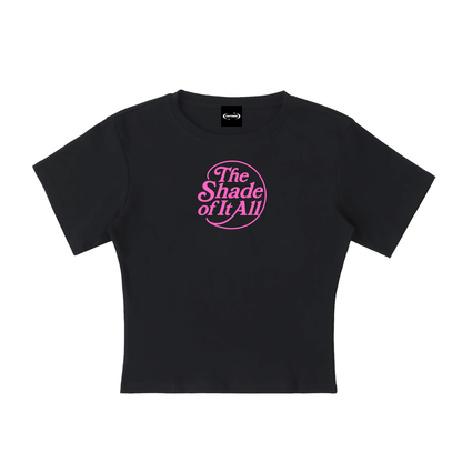 Baby Tee MIDNIGHT / S The Shade Of It All Baby Tee ~ GAYSBIE PREMIUM MATERIALS